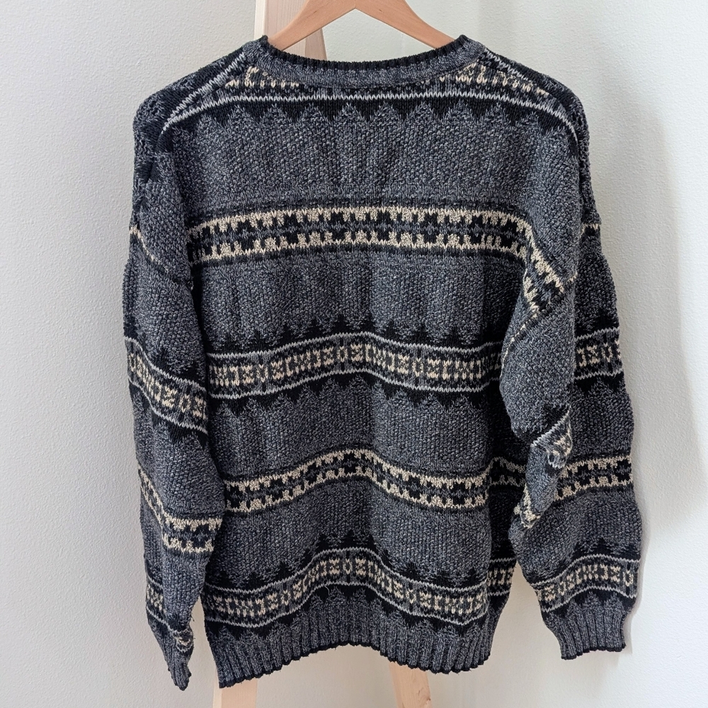 St John’s Bay Vintage Chunky Crewneck Sweater - Picture 10 of 11